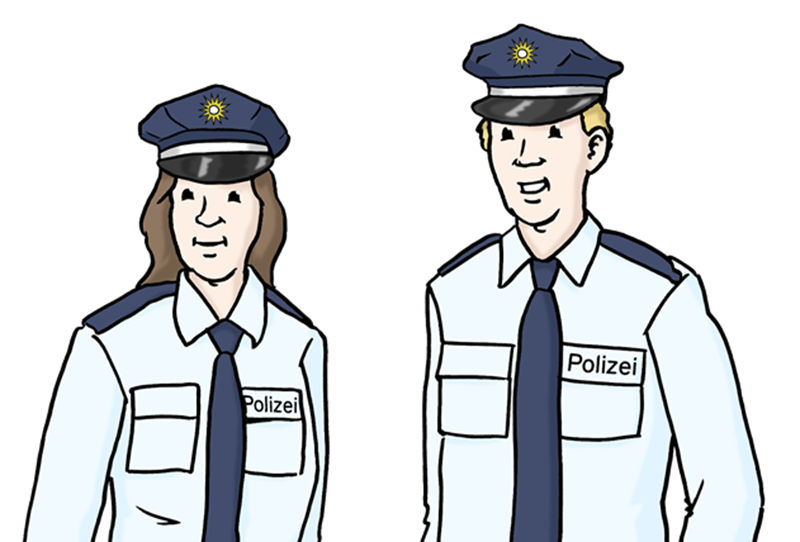 2 Polizisten