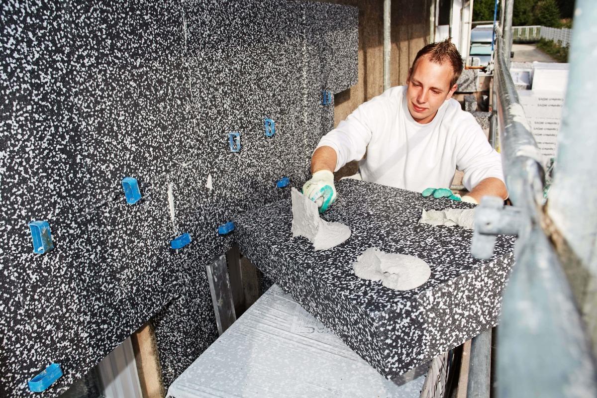 Dämmung eines Dachs